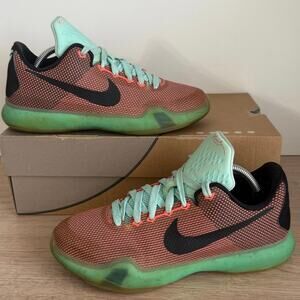 RARE 2015 Nike Kobe Bryant 10 Easter Lava Sunset Glow Sneakers- SZ 5.5 Y